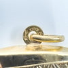 Vintage 9ct Gold Egyptian Queen Nefertiti Pendant / Charm 