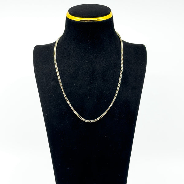 Vintage Sterling Silver 18” Curb Chain / Necklace 925 (Birm 1997)