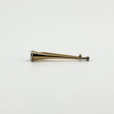 Antique Victorian 9ct Gold Trumpet / Hunting Horn Brooch 375