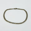Vintage 9ct White Gold Flat Mariner Links 8” Bracelet 375