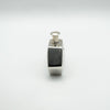 Vintage Hexagonal Perfume / Poison Bottle Pendant in Sterling Silver 925