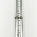 Chunky Platinum 0.90ct Diamond Baguette Cut Band / Ring 950 Size P UNISEX