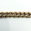 Antique 9ct Rose Gold 17.” Albert Chain Necklace Double Dog Clip T-Bar Charm 375