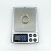 Unusual Band / Ring in Sterling Silver 925  Size T - U 