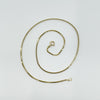 Vintage 9ct Gold 16.5” inch Box Chain Necklace 