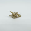 Vintage 9ct Gold Cupid Archer Pendant / Charm