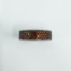 New Garnet Eternity Band / Ring in Sterling Silver 925 Size S Wedding Stacking  