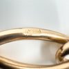 Antique Chunky 9ct Rose Gold Oval Links 8” Bracelet 23g