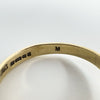 Vintage 9ct Gold 2.50ct Garnet Solitaire Ring Size P (Birmingham 1977)
