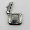 Large Antique 1904 Sterling Silver Reversible Vesta Case Engraved Locket 925