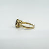Vintage 9ct Gold 2ct Amethyst Solitaire Ring Size O - P (Birmingham 1994)
