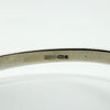 Vintage Sterling Silver Mother of Pearl Bangle / Bracelet 925 by Kit Heath