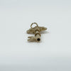 Large Vintage 10ct Gold Key Pendant / Charm