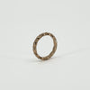 9ct Rose Gold Oval Links Full Band / Ring 375 Size N (London 2015)