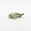 Large Vintage Sterling Silver Canadian Mapel Leaf Brooch 925