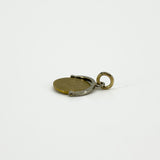 Tiny Vintage (1974) 9ct Gold Spinning I LOVE YOU Fob / Pendant 375