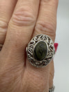 Sterling Silver Chunky Irish Celtic Connemara Ring Size P by SOLVAR