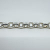 Sterling Silver Chunky Oval Belcher Chain 9.5” Bracelet Unisex 50g