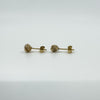 Small 14ct Gold Lovers Knot Stud Earrings 375