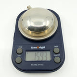 Vintage Sterling Silver Large Chunky Round Photo Locket 925 (1994)