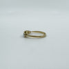 Vintage 18ct Gold Diamond 5x Stone Engagement Ring 750 Size K