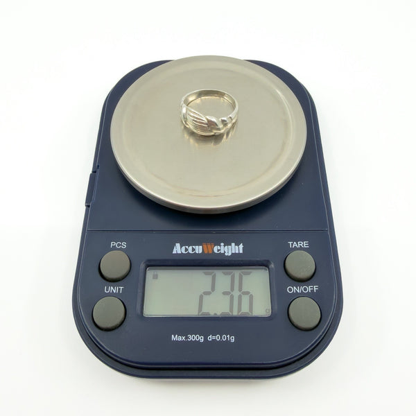 Vintage Sterling Silver Pinky Ring 925 Size G - I Kids / Children