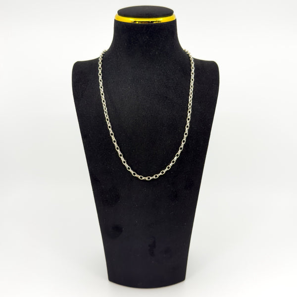 Vintage Sterling Silver 20” Belcher Links Chain / Necklace 925
