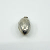 Chunky Vintage Sterling Silver Oval Foliate Engraved Photo Locket 925 (1996)