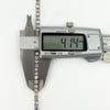 Sterling Silver 12ct Pink & White CZ Tennis 8 "Bracelet 925