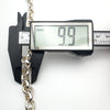 Chunky 18” Belcher Chain / Necklace in Sterling Silver 925 Heavy 97g