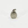 Chunky Sterling Silver Vintage Engraved Perfume / Poison Bottle Pendant 925