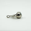 Sterling Silver Vintage Claddagh Spinning 3x Sided Fob / Pendant 925