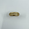 Rare Antique 15ct Gold Rose Cut Diamond Ring 625 Size O (Chester 1885)