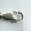 Vintage Sterling Silver 18” Belcher Chain & T-Bar Pendant 925