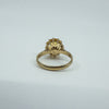 Vintage 9ct Gold 4.40ct Citrine Solitaire Cocktail Ring 375 Size K - L Birm 1992