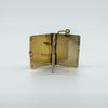 Vintage 9ct Gold Travel Passport Pendant  / Charm 375 Articulated