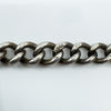 Vintage Sterling Silver 16” Albert Chain & T-Bar with MOP Fob (Edinburgh 1950) 