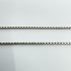 Sterling Silver Modernist Moonstone Pendant & 16” Box Chain / Necklace 925