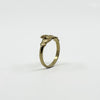 Vintage 9ct Gold Irish Claddagh Ring 375 Size Q - R 