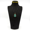 Large Chunky Vintage 9ct Gold Double Sided Green & Orange Agate Fob Pendant 375