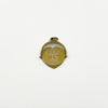 Large Vintage 9ct Gold Spinning I LOVE YOU Fob / Pendant 375 (London 1974)