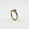 Vintage 9ct Gold Irish Claddagh Ring 375 Size Q - R 