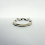 14ct White Gold 0.35ct Diamond Band / Ring 585 Size L Wedding Eternity