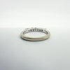 14ct White Gold 0.35ct Diamond Band / Ring 585 Size L Wedding Eternity