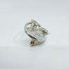 Vintage Celtic Glasgow Rose Brooch in Sterling Silver 925 