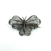 Vintage Sterling Silver Filigree Butterfly Brooch 925