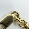 Vintage 9ct Gold 24” Bar & Twisted Links Chain / Necklace 37.5g Fancy Link 1992