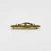 Antique 9ct Gold Suffragette Bar Brooch 375 (Birm 1910)