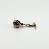 Vintage 1992 9ct Rose Gold Fob & T-Bar 375 by David Scott Walker