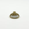 Vintage 9ct Gold Irish Claddagh Ring 375 Size Q - R 